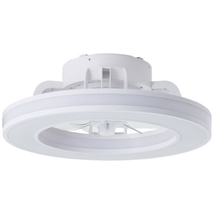 Brilliant - LED RGBW Dimmable ceiling fan MONDELLO LED/26W/230V 2700-6500K d. 41,5 cm white + remote control
