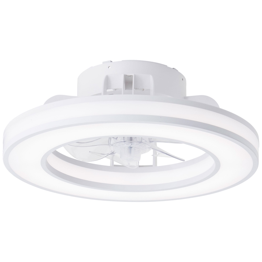 Brilliant - LED RGBW Dimmable ceiling fan MONDELLO LED/26W/230V 2700-6500K d. 41,5 cm white + remote control