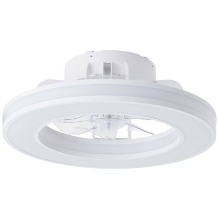 Brilliant - LED RGBW Dimmable ceiling fan MONDELLO LED/26W/230V 2700-6500K d. 41,5 cm white + remote control