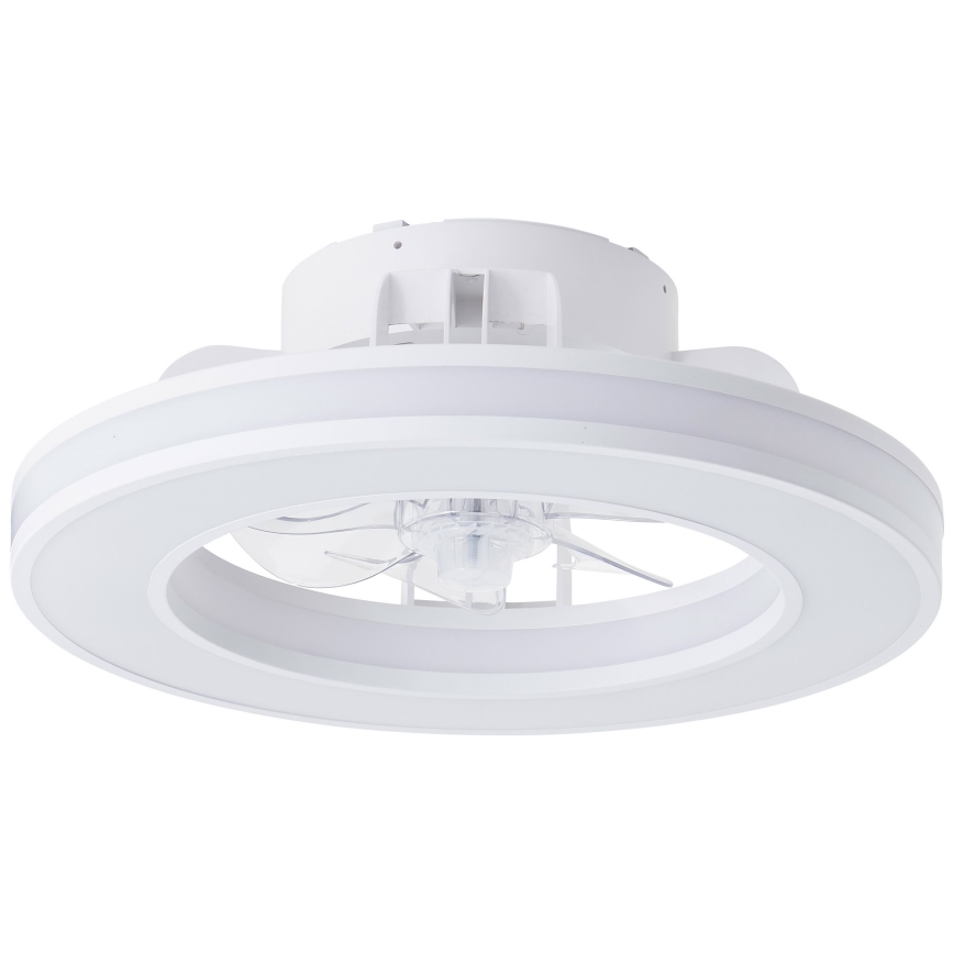 Brilliant - LED RGBW Dimmable ceiling fan MONDELLO LED/26W/230V 2700-6500K d. 41,5 cm white + remote control