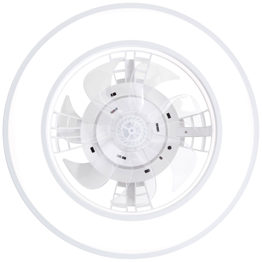 Brilliant - LED RGBW Dimmable ceiling fan MONDELLO LED/26W/230V 2700-6500K d. 41,5 cm white + remote control