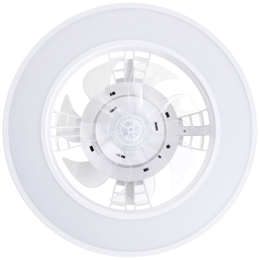 Brilliant - LED RGBW Dimmable ceiling fan MONDELLO LED/26W/230V 2700-6500K d. 41,5 cm white + remote control