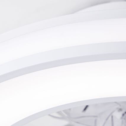 Brilliant - LED RGBW Dimmable ceiling fan MONDELLO LED/26W/230V 2700-6500K d. 41,5 cm white + remote control