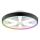 Brilliant - LED RGBW Dimmable ceiling fan with a light GAIANO LED/48W/230V 2700-6500K black + remote control
