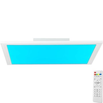 Brilliant - LED RGBW Dimmable ceiling light ABIE LED/24W/230V 2700-6500K + remote control