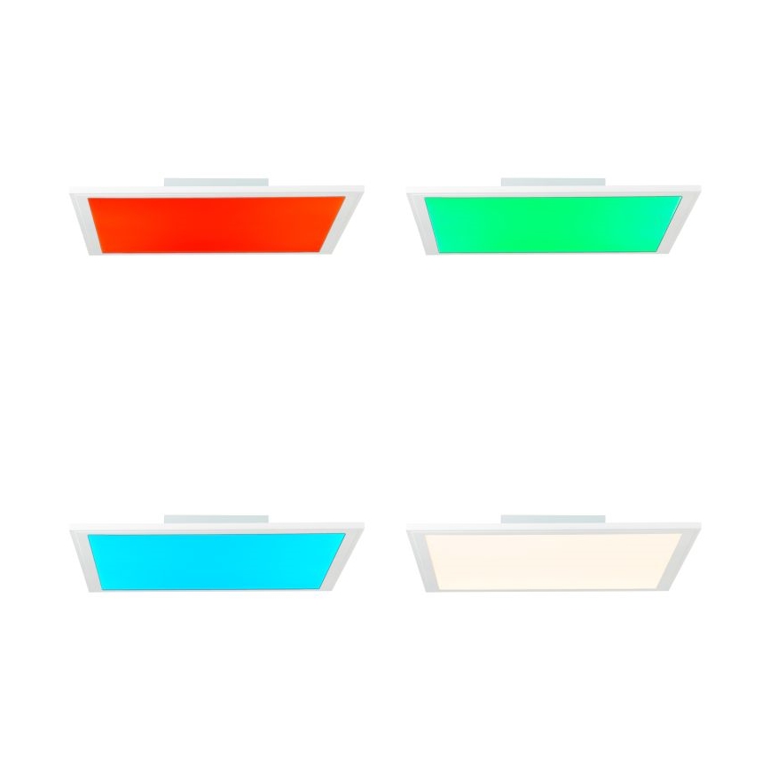 Brilliant - LED RGBW Dimmable ceiling light ABIE LED/24W/230V 2700-6500K + remote control