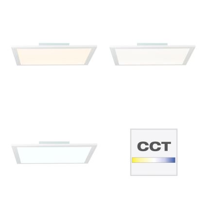 Brilliant - LED RGBW Dimmable ceiling light ABIE LED/24W/230V 2700-6500K + remote control
