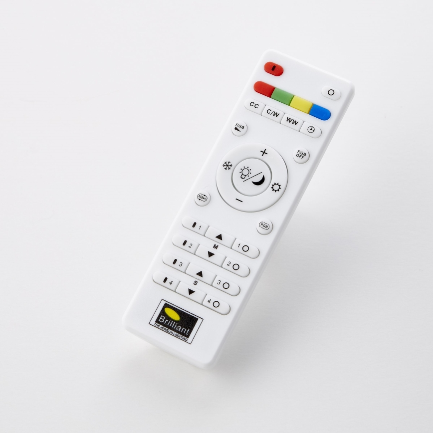 Brilliant - LED RGBW Dimmable ceiling light ALISSA LED/32W/230V 2700-6500K + remote control