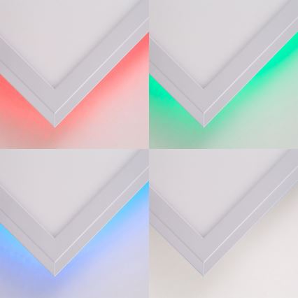 Brilliant - LED RGBW Dimmable ceiling light ALLIE LED/24W/230V 2700-6500K + remote control