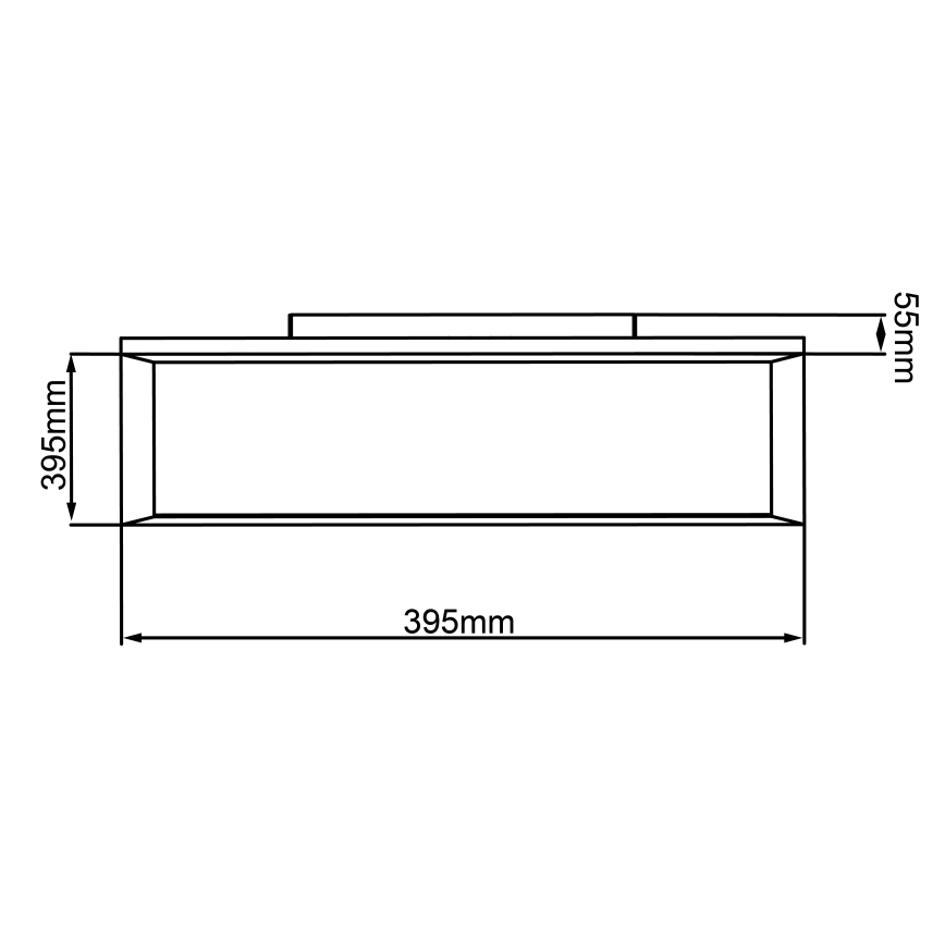 Brilliant - LED RGBW Dimmable ceiling light ALLIE LED/24W/230V 2700-6500K + remote control