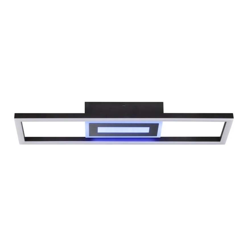 Brilliant - LED RGBW Dimmable ceiling light BESSON LED/20W/230V 3000-6500K black + remote control