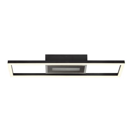 Brilliant - LED RGBW Dimmable ceiling light BESSON LED/20W/230V 3000-6500K black + remote control