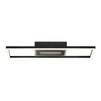 Brilliant - LED RGBW Dimmable ceiling light BESSON LED/20W/230V 3000-6500K black + remote control