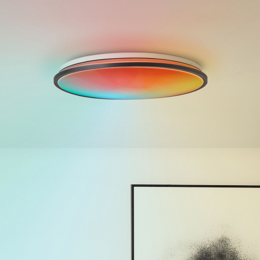 Brilliant - LED RGBW Dimmable ceiling light HEIDA LED/30W/230V 3000-6500K + remote control