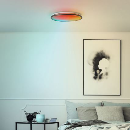 Brilliant - LED RGBW Dimmable ceiling light HEIDA LED/30W/230V 3000-6500K + remote control