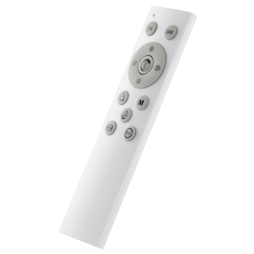 Brilliant - LED RGBW Dimmable ceiling light LIVIO LED/20W/230V 3000-6500K d. 49 cm black + remote control
