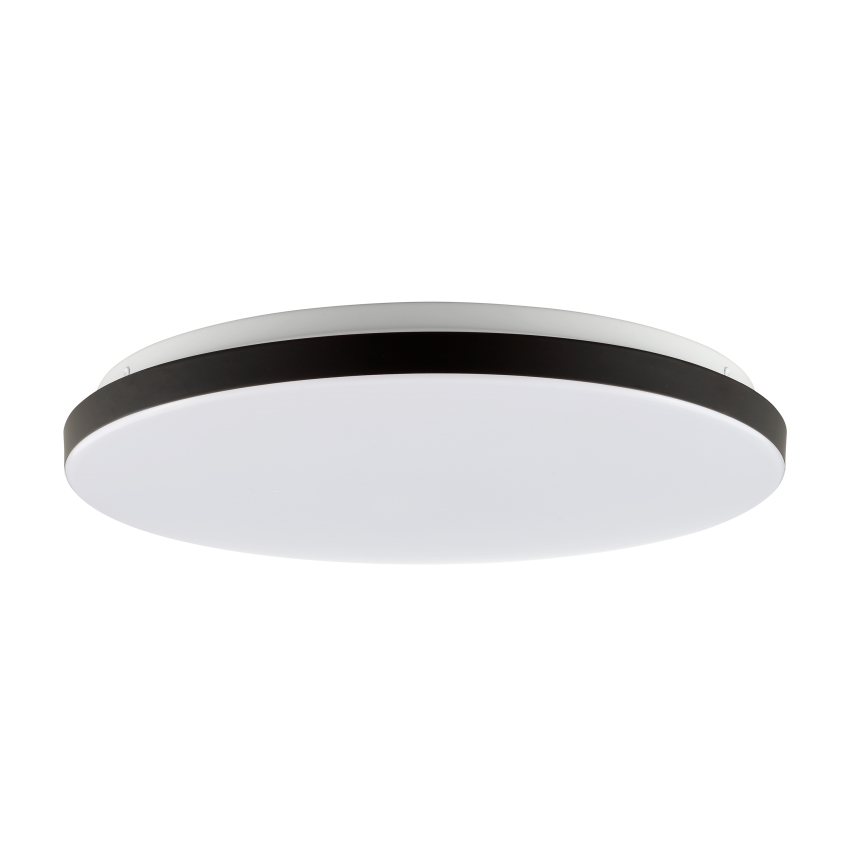 Brilliant – LIVIO LED RGBW Dimmable Ceiling Light LED/20W/230V 3000–6500K Ø 38.5 cm Black + Remote Control