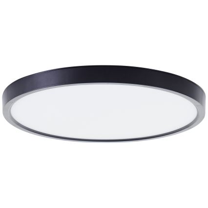 Brilliant - LED RGBW Dimmable ceiling light LOTTI LED/16W/230V 3000K d. 30 cm black Wi-Fi Tuya + remote control