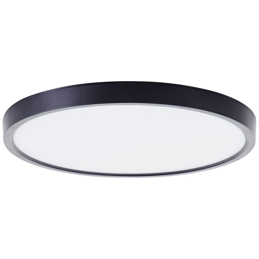 Brilliant - LED RGBW Dimmable ceiling light LOTTI LED/16W/230V 3000K d. 30 cm black Wi-Fi Tuya + remote control