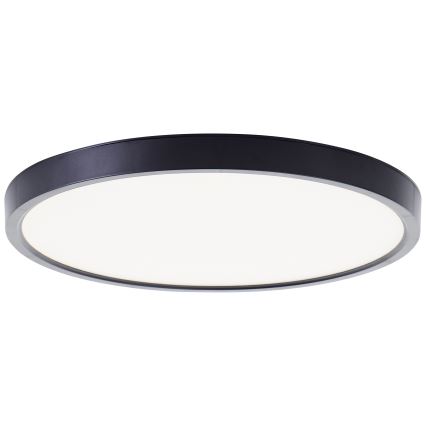 Brilliant - LED RGBW Dimmable ceiling light LOTTI LED/16W/230V 3000K d. 30 cm black Wi-Fi Tuya + remote control