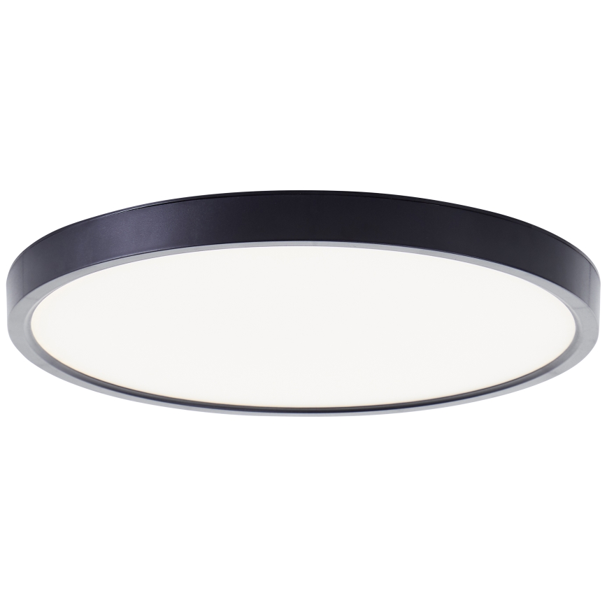 Brilliant - LED RGBW Dimmable ceiling light LOTTI LED/16W/230V 3000K d. 30 cm black Wi-Fi Tuya + remote control