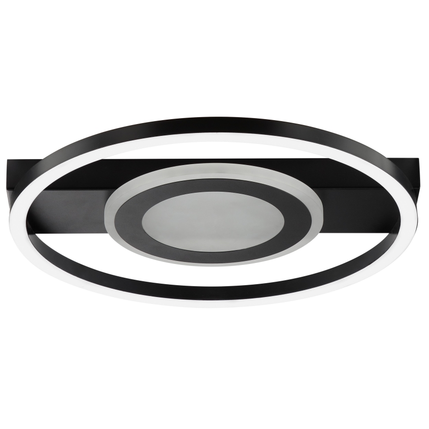 Brilliant - MAUREEN Dimmable LED RGBW Ceiling Light LED/20W/230V 3000-6500K Black + Remote Control