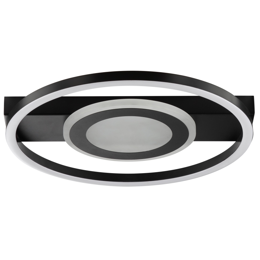 Brilliant - MAUREEN Dimmable LED RGBW Ceiling Light LED/20W/230V 3000-6500K Black + Remote Control