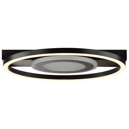 Brilliant - MAUREEN Dimmable LED RGBW Ceiling Light LED/20W/230V 3000-6500K Black + Remote Control
