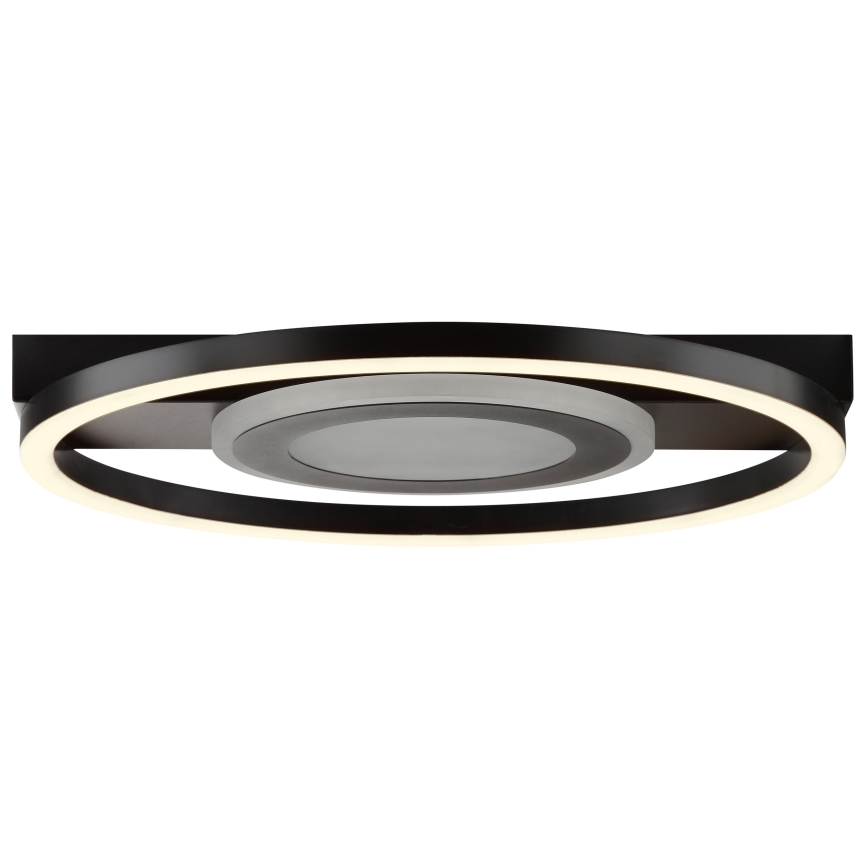 Brilliant - MAUREEN Dimmable LED RGBW Ceiling Light LED/20W/230V 3000-6500K Black + Remote Control
