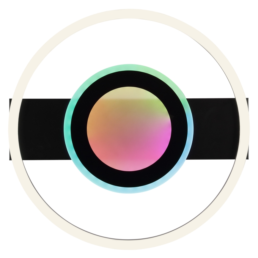 Brilliant - MAUREEN Dimmable LED RGBW Ceiling Light LED/20W/230V 3000-6500K Black + Remote Control