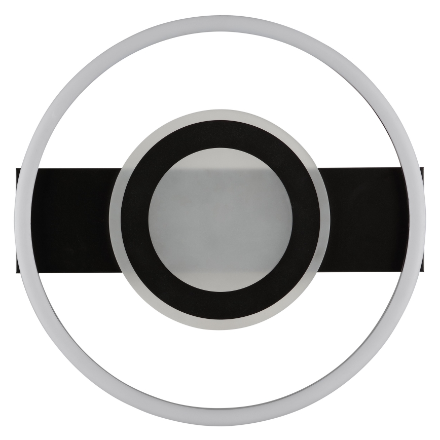 Brilliant - MAUREEN Dimmable LED RGBW Ceiling Light LED/20W/230V 3000-6500K Black + Remote Control