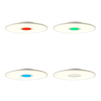 Brilliant - LED RGBW Dimmable ceiling light ODELLA LED/24W/230V 2700-6500K + remote control