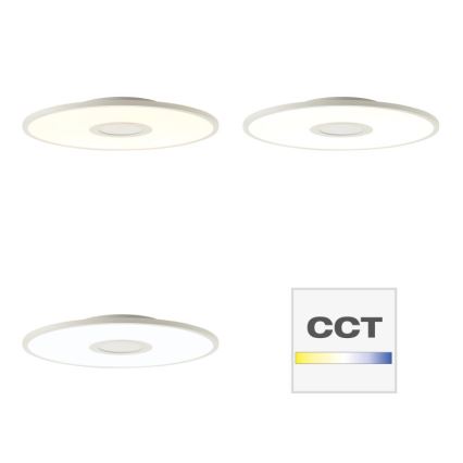 Brilliant - LED RGBW Dimmable ceiling light ODELLA LED/24W/230V 2700-6500K + remote control