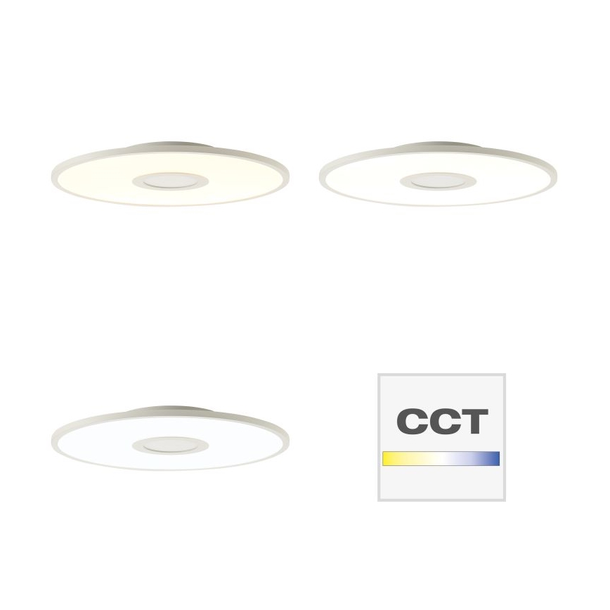 Brilliant - LED RGBW Dimmable ceiling light ODELLA LED/24W/230V 2700-6500K + remote control
