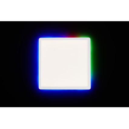 Brilliant - LED RGBW Dimmable ceiling light SALTERY LED/20W/230V 3000-6500K + remote control