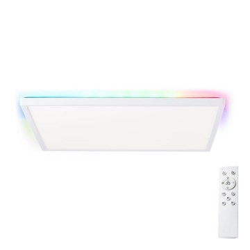Brilliant - LED RGBW Dimmable ceiling light SALTERY LED/22W/230V 3000-6500K + remote control