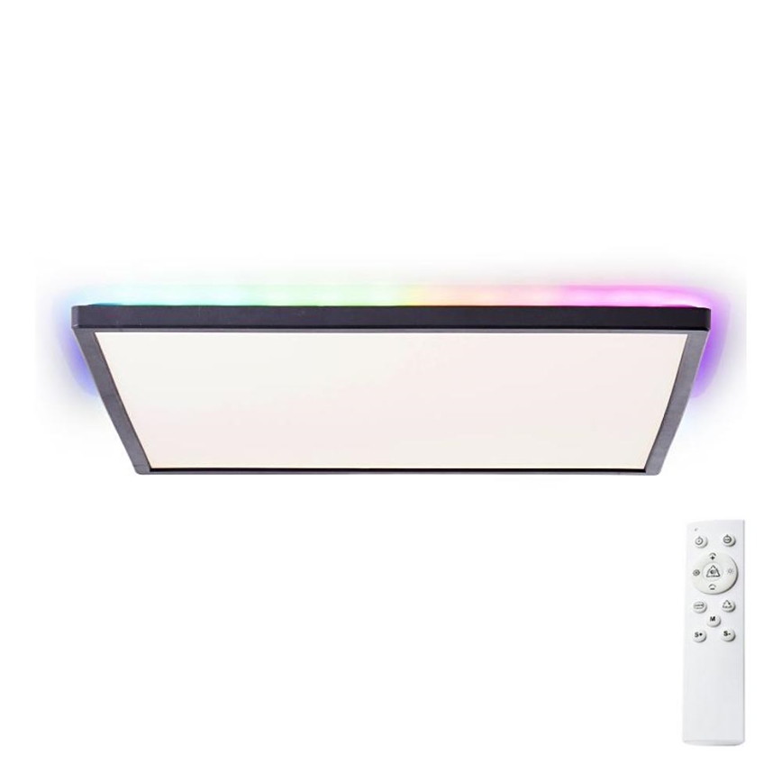 Brilliant - LED RGBW Dimmable ceiling light SALTERY LED/22W/230V 3000-6500K + remote control