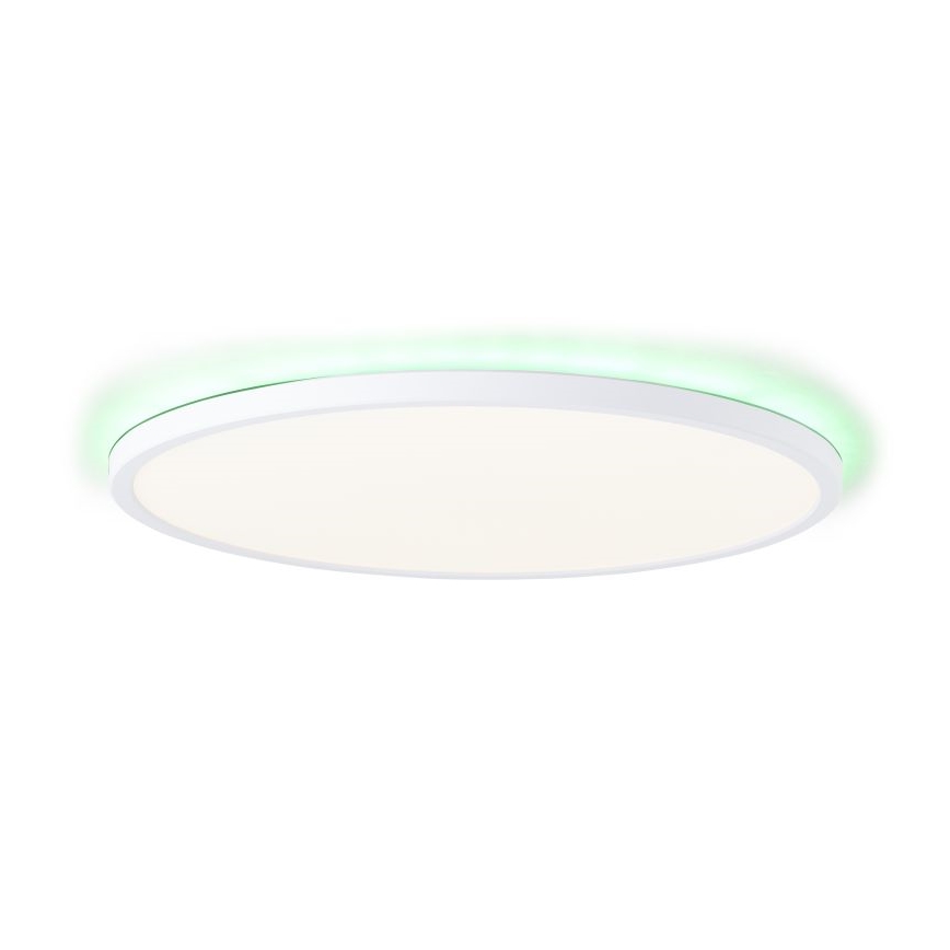 Brilliant - LED RGBW Dimmable ceiling light SALTERY LED/22W/230V 3000-6500K + remote control