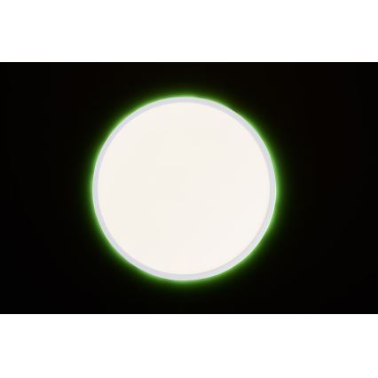 Brilliant - LED RGBW Dimmable ceiling light SALTERY LED/22W/230V 3000-6500K + remote control