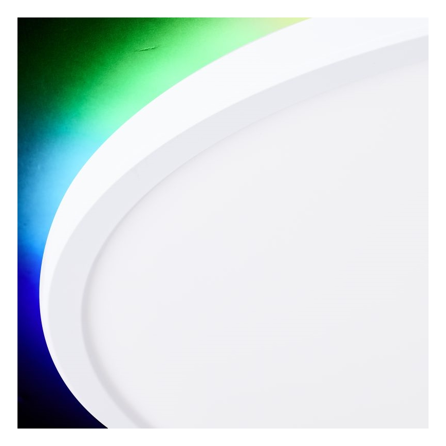 Brilliant - LED RGBW Dimmable ceiling light SALTERY LED/22W/230V 3000-6500K + remote control