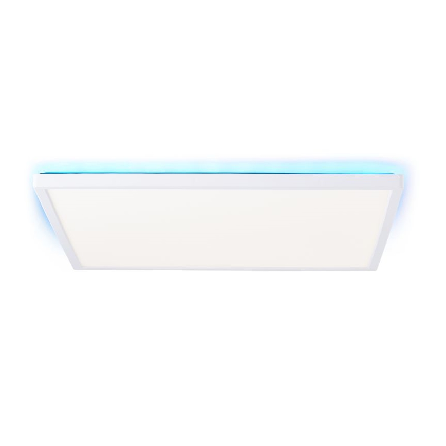 Brilliant - LED RGBW Dimmable ceiling light SALTERY LED/22W/230V 3000-6500K + remote control