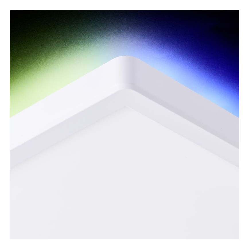 Brilliant - LED RGBW Dimmable ceiling light SALTERY LED/22W/230V 3000-6500K + remote control