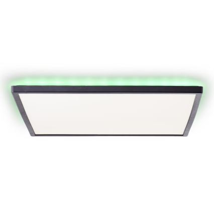 Brilliant - LED RGBW Dimmable ceiling light SALTERY LED/22W/230V 3000-6500K + remote control