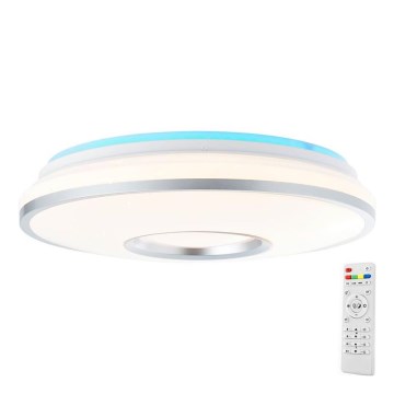 Brilliant - LED RGBW Dimmable ceiling light VISITATION LED/24W/230V 3000-6500K + remote control