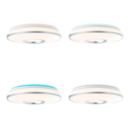 Brilliant - LED RGBW Dimmable ceiling light VISITATION LED/24W/230V 3000-6500K + remote control