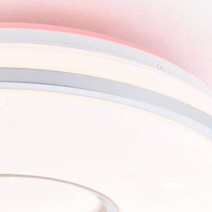 Brilliant - LED RGBW Dimmable ceiling light VISITATION LED/24W/230V 3000-6500K + remote control