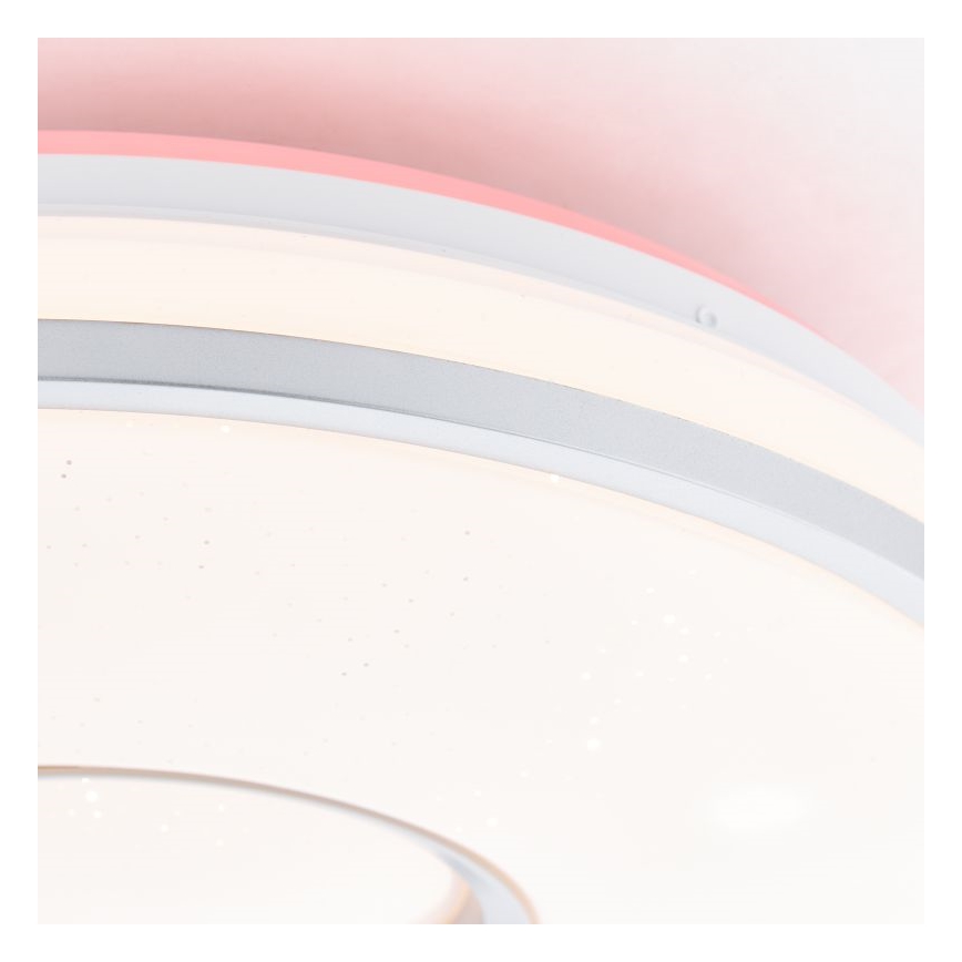 Brilliant - LED RGBW Dimmable ceiling light VISITATION LED/24W/230V 3000-6500K + remote control