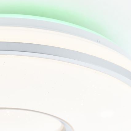 Brilliant - LED RGBW Dimmable ceiling light VISITATION LED/24W/230V 3000-6500K + remote control