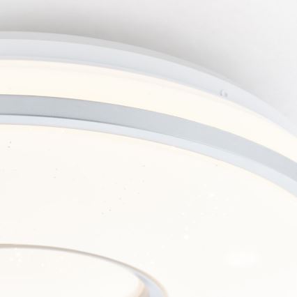 Brilliant - LED RGBW Dimmable ceiling light VISITATION LED/24W/230V 3000-6500K + remote control