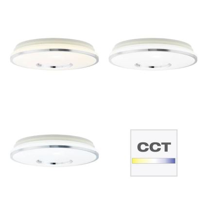 Brilliant - LED RGBW Dimmable ceiling light VISITATION LED/32W/230V 3000-6500K + remote control